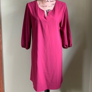 NWOT White Plum Dress